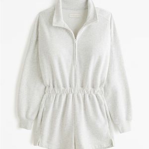 Abercrombie Long-Sleeve Fleece Romper